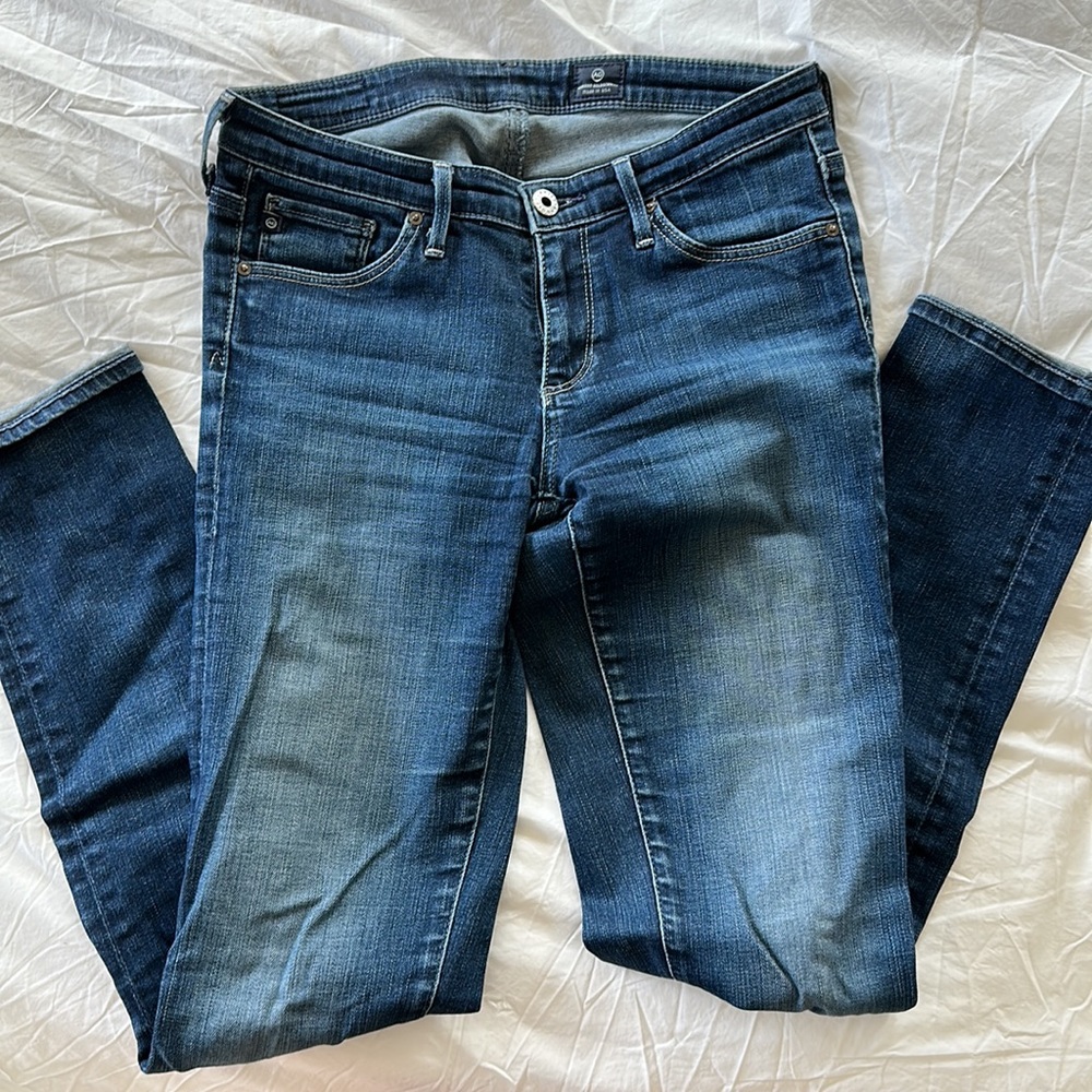women’s AG skinny Jean size 26R - Picture 2 of 3